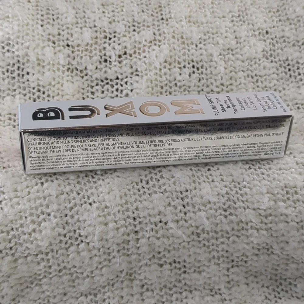 Buxom Plump Shot Sheer Tint in Exposed, 4ml/0.14fl oz